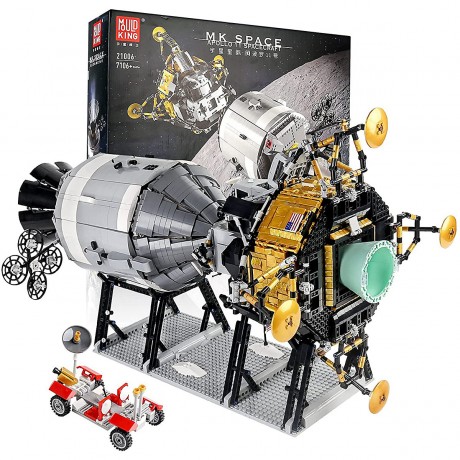 MOULD KING Klemmbausteineset Apollo 11 Spacecraft Набор клеммных колодок Космический корабль Аполлон-11