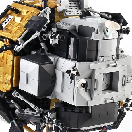 MOULD KING Klemmbausteineset Apollo 11 Spacecraft Набор клеммных колодок Космический корабль Аполлон-11