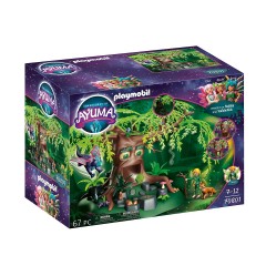 PLAYMOBIL PLAYMOBIL Adventures of Ayuma 4er Set: 70801 Baum der Weisheit + 70802 Knight Fairy mit Seelentier + 70803 Crystal Fairy und Bat Fairy mit Seelentieren + 70804 Tropfenhauschen PLAYMOBIL Adventures of Ayuma набор из 4 предметов: 70801 Древо мудро