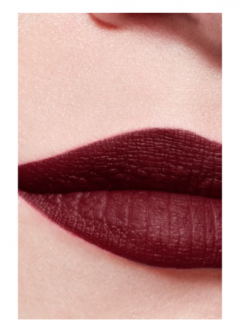 CHANEL Rouge Allure Velvet Сияющая матовая помада, тон 387 ROUGE NOIR, Коллекция 2026 года «Руж Нуар» ограниченный выпуск