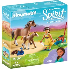 PLAYMOBIL PLAYMOBIL 70122 Pru mit Pferd und Fohlen PLAYMOBIL 70122 Pru с лошадью и жеребенком