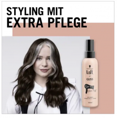 Taft Fohnschutz-Spray Taft x Gliss Blow Dry Volume Mist, Термозащитный спрей для волос с эффектом объема, 150мл