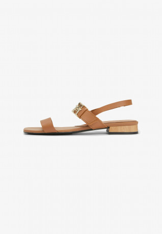 Tommy Hilfiger MONOGRAM TOE Sandals summer cognac ПАЛЬЦЫ С МОНОГРАММОЙ Сандалии летний коньяк