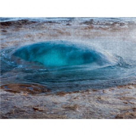 CALVENDO Puzzle CALVENDO Puzzle Geysir Strokkur auf Island Пазл CALVENDO Puzzle Geyser Strokkur на Исландии