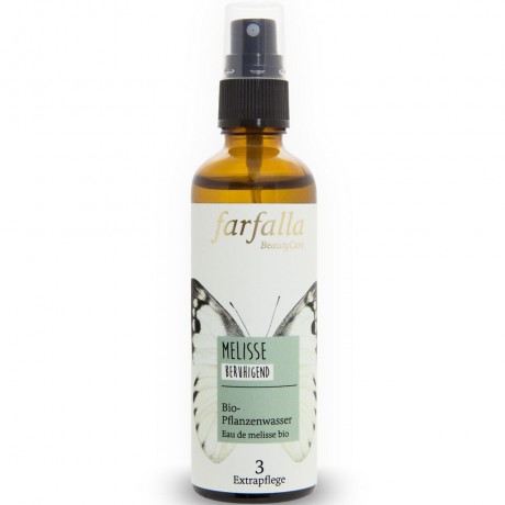 Farfalla Bio-Pflanzenwasser Melisse 75ml Органическая растительная вода лимонная мята 75мл