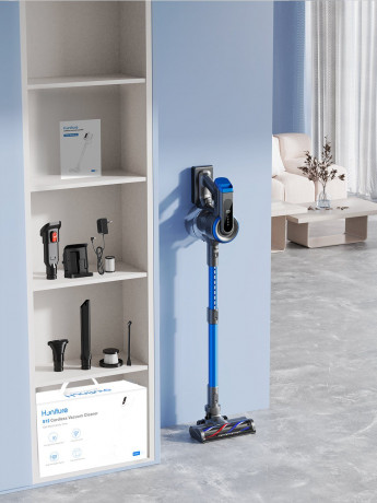 Honiture Honiture Akku-Hand-und Stielstaubsauger, 400W/33KPA Akku Staubsauger Touchscreen, Anti-Tangle-Staubsauger, Kantenreinigung, 1.2L, 1,2L-Staubbehalter mit grossem Fassungsvermogen  Беспроводной ручной и стержневой пылесос Honiture, беспроводной пыл