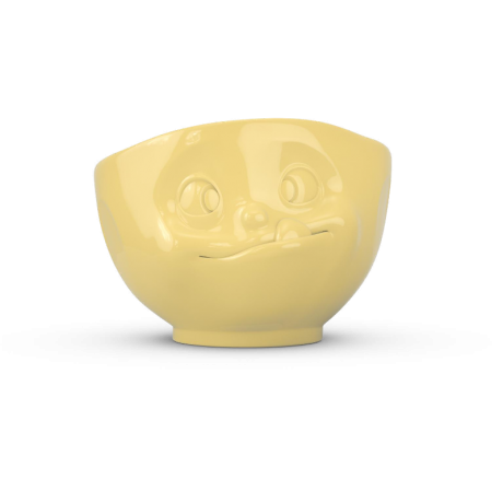 Fiftyeight Products TV Tassen Schale gelb lecker 0,5 L Миска для телевизора желтая вкусная 0,5 л