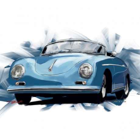 CALVENDO Puzzle CALVENDO Puzzle Porsche 356 Speedster Пазл CALVENDO Пазл Porsche 356 Speedster