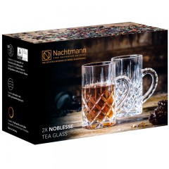 Nachtmann Nachtmann Noblesse Hot Beverages Teeglas Set 2-tlg. h: 111 mm / 250 ml Набор чайных стаканов Nachtmann Noblesse Hot Beverages из 2 предм. высота: 111 мм / 250 мл