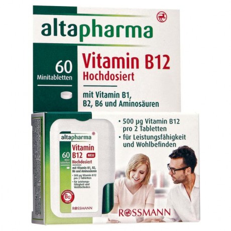 altapharma Витамин B12 Spender Hochdosiert 4,6 г