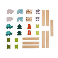 Janod -WWF® Stapel-\/ Geschicklichkeitsspiel Tiere -Укладка WWF® / ловкость животных