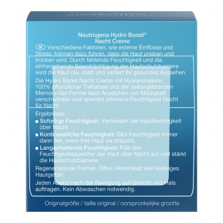 Neutrogena Nacht Creme  Hydro Boost Ночной крем 50мл