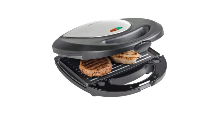 Bestron Bestron 3-in-1 Kontaktgrill ASM8010 schwarz/edelstahl, 800 Watt, mit 3 Platten-Sets schwarz/edelstahl Контактный гриль Bestron 3-в-1 ASM8010 черный/нержавеющая сталь, 800 Вт, с 3 наборами пластин