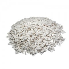 LEGO LEGO 1x2 Platte mit Noppen Weiss - Modified Plate 15573 - 50x Тарелка LEGO 1x2 с белыми заклепками — модифицированная тарелка 15573 — 50x