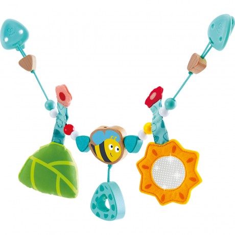 HAPE Kinderwagenkette Hummelchen Цепочка для детской коляски Bumblebee