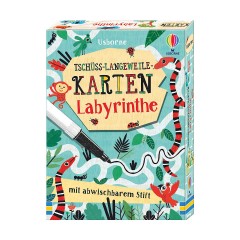 Usborne Verlag Tschuss-Langeweile-Karten: Labyrinthe Прощай