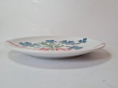 Bauscher Weiden Bavaria Винтажная тарелка "Васильки", 24 см, Германия, 1960-70гг.