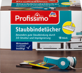 Profissimo Салфетки для удаления пыли, 18 шт