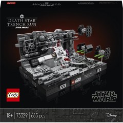 LEGO Star Wars 75329 Death Star  Trench Run Diorama ЛЕГО Диорама Бег по траншеям Звезды Смерти