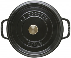 Staub Staub Br\u00e4ter Cocotte 24cm rund  schwarz Staub Br&amp;gt;4ter Кокотка 24см круглая