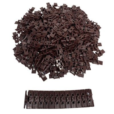 LEGO LEGO grosse Kettenglieder Dunkelbraun - 1000 Stuck - Kette 57518 Большие звенья цепи LEGO темно-коричневые - 1000 штук - цепь 57518