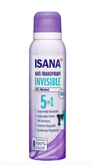ISANA Anti-Transpirant Spray Invisible 5in1 Дезодорант Спрей 5в1 48 часов без белых следов 150 г