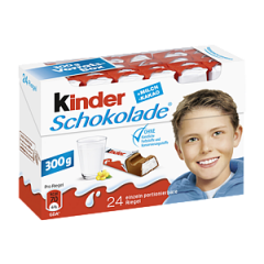 Kinder Schokolade Молочный шоколад с начинкой 300г