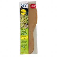 fussswohl Echtleder Sohle 1 Paar