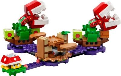 LEGO LEGO Super Mario 71382 Piranha-Pflanzen-Herausforderung – Erweiterungsset LEGO Super Mario 71382 Дополнительный набор «Вызов растений-пираний»