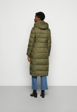 Tommy Hilfiger TYRA MAXI Down coat army green TYRA MAXI Пуховик Армейский Зеленый