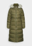 Tommy Hilfiger TYRA MAXI Down coat army green TYRA MAXI Пуховик Армейский Зеленый