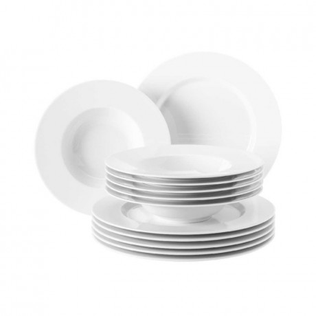 Seltmann Weiden Seltmann Weiden No Limits Weiss Tafelservice 12-tlg. Seltmann Weiden No Limits Белый сервиз столовый 12 предм.