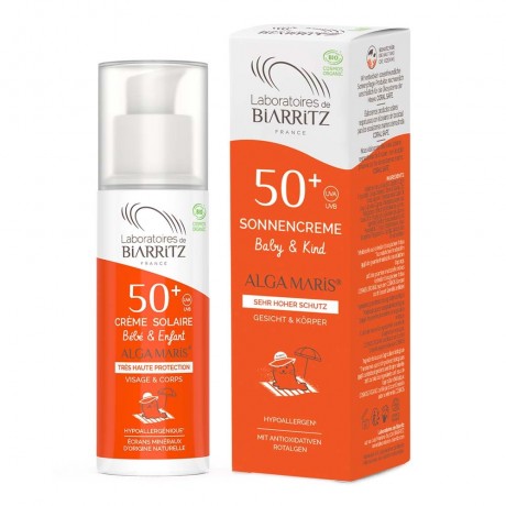 Laboratoires de Biaritz Sonnencreme LSF50+ Kinder 50ml  Солнцезащитный крем SPF50+ Детский 50мл