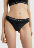 Tommy Hilfiger VELOUR Thong black ВЕЛОР стринги черный