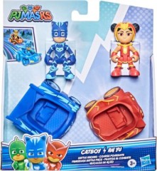 Hasbro PJ Masks Catboy vs An Yu Fahrzeuge Battle-Pack Vorschulspielzeug PJ Masks Catboy vs An Yu Vehicles Battle Pack Дошкольная игрушка