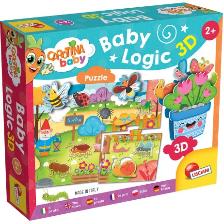 Lisciani Carotina Baby Logik 3D Garten Carotina Baby Logic 3D Сад