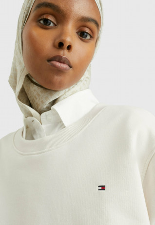Tommy Hilfiger TERRY C-NK Sweatshirt ecru TERRY C-NK Толстовка экрю