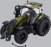 TOMY Traktor Metallic Olivgrun Valtra Spielset mit Zubehor (1:32) Игровой набор Valtra Tractor Metallic Olive Green с аксессуарами (1:32)