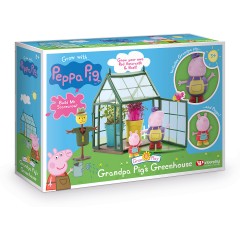 TOMY Peppa Wutz Opas Wutz Gewachshaus Свинка Пеппа Дедушка Свинка Теплица