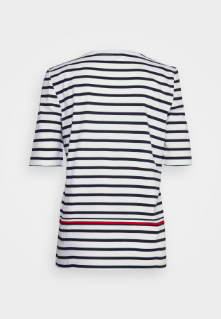 Tommy Hilfiger Print T-shirt white футболка с принтом белый