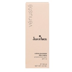 JEAN D'ARCEL creme jeunesse des mains VENUSTE Handcreme schutzt vor Pigmentstorungen und Altersflecken LPF 10  creme jeunesse des mains VENUSTE крем для рук защищает от пигментных нарушений и пигментных пятен LPF 10