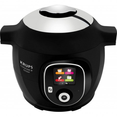 Krups Krups Multikocher CZ7158 Cook4Me+ Connect Multikocher schwarz/grau  Мультиварка Krups CZ7158 Cook4Me+ Connect мультиварка черный/серый