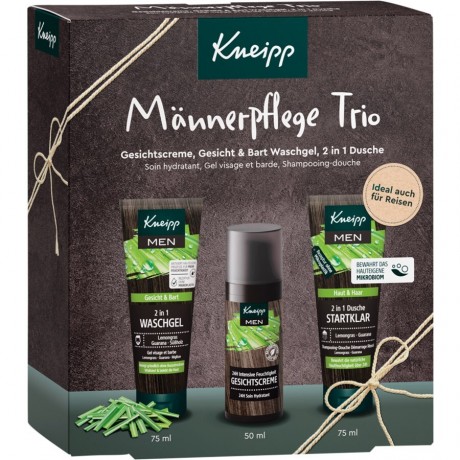 Kneipp Geschenkset Mannerpflege Trio  Подарочный набор «Трио» для мужчин