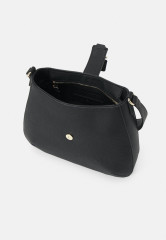 Tommy Hilfiger PLUSH SHOULDER BAG Handbag black ПЛЮШЕВАЯ СУМКА НА ПЛЕЧО сумочка черный