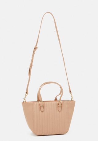 Tommy Hilfiger TIMELESS SMALL TOTE QUILTED Handbag sandrift TIMELESS SMALL TOTE SQUILTED Сумка песчаный нанос