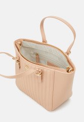 Tommy Hilfiger TIMELESS SMALL TOTE QUILTED Handbag sandrift TIMELESS SMALL TOTE SQUILTED Сумка песчаный нанос