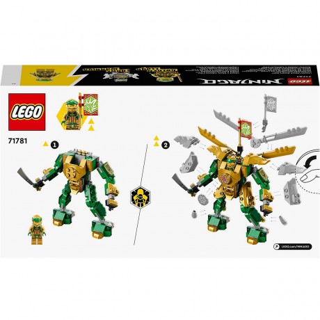 LEGO LEGO Ninjago 71781 Lloyds Mech-Duell EVO LEGO Ninjago 71781 Дуэль роботов Ллойда EVO