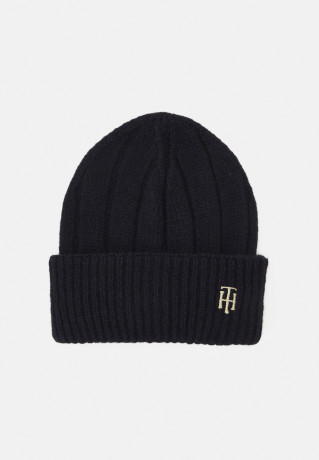 Tommy Hilfiger TIMELESS BEANIE Beanie space blue TIMELESS BEANIE Шапочка космический синий