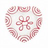 Gmundner Keramik Gmundner Keramik Rotgeflammt Herzschale d: 10 cm / h: 2,4 cm Чаша Gmundner из керамики с пламенным красным сердцем d: 10 см / высота: 2,4 см