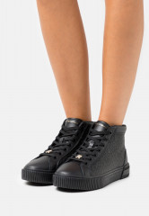 Tommy Hilfiger MONOGRAM  High-top trainers black MONOGRAM Высокие кроссовки черный
